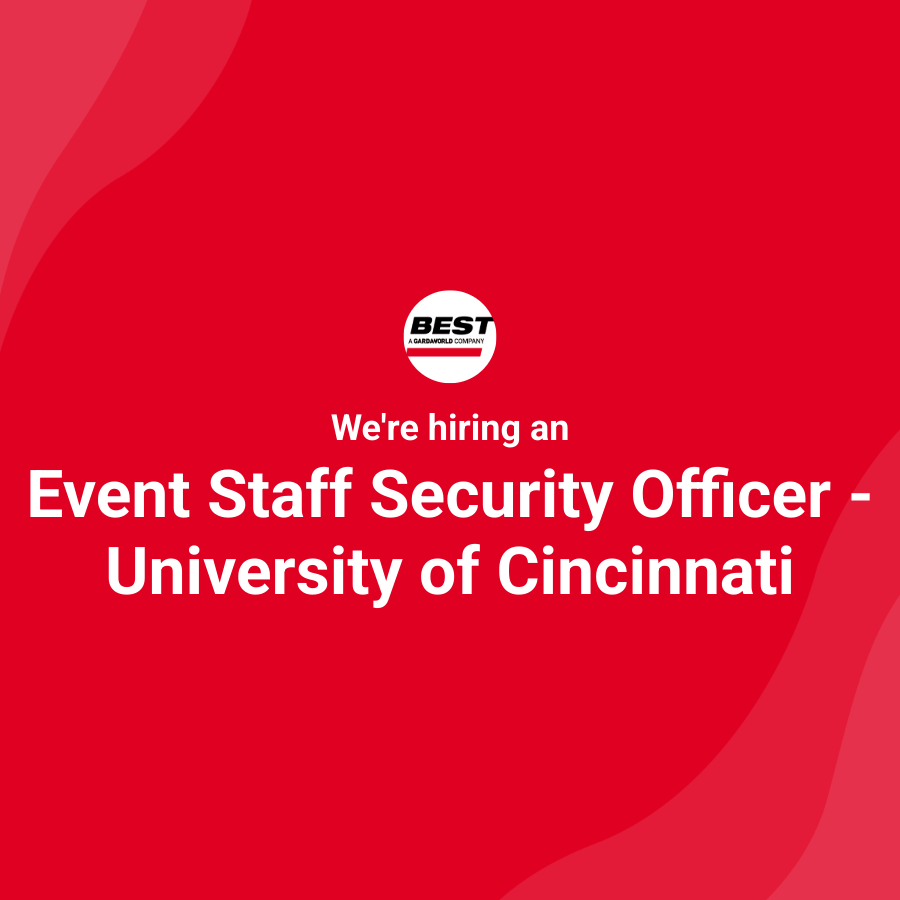 Event Staff Security Officer - University of Cincinnati