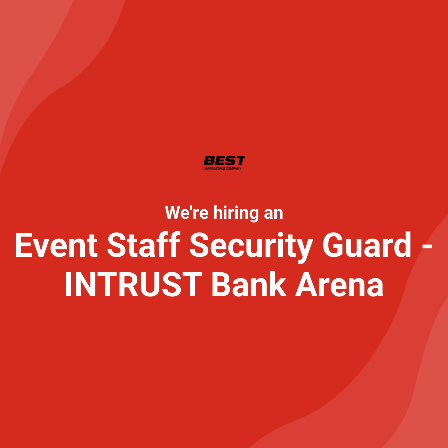 Event Staff Security Guard - INTRUST Bank Arena