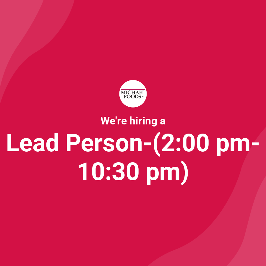 Lead Person(200 pm 1030 pm)